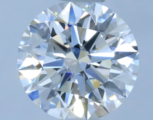 0.5 carat F-VVS1 Excellent cut Natūralus Round Deimantas (1)
