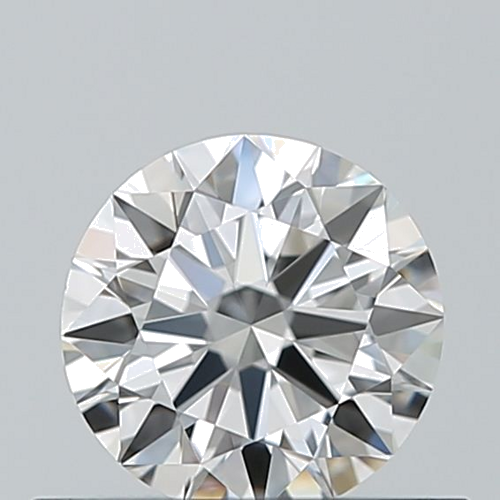 0.5 carat E-VVS1 Excellent cut Natūralus Round Deimantas (1)