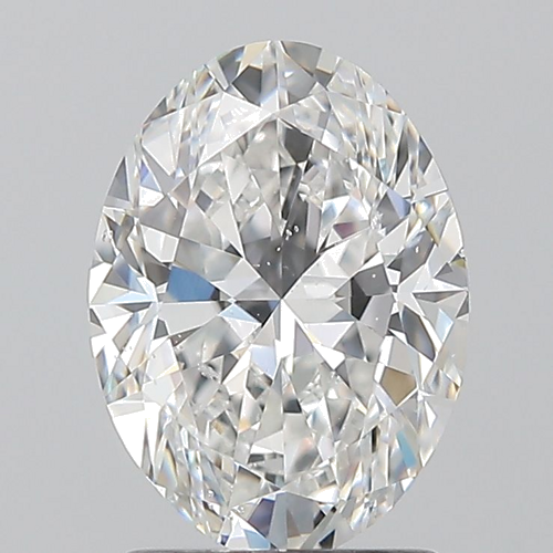 1.7 carat E-SI2 Natūralus Oval Deimantas (1)