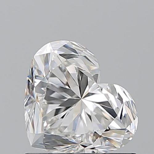 1.02 carat H-VS1 Natūralus Heart Deimantas (1)