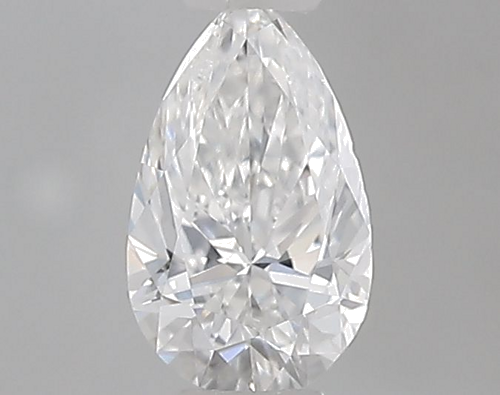 0.4 carat E-SI1 Natūralus Pear Deimantas (1)