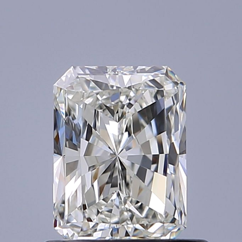 0.71 carat I-VVS1 Natūralus Radiant Deimantas (1)