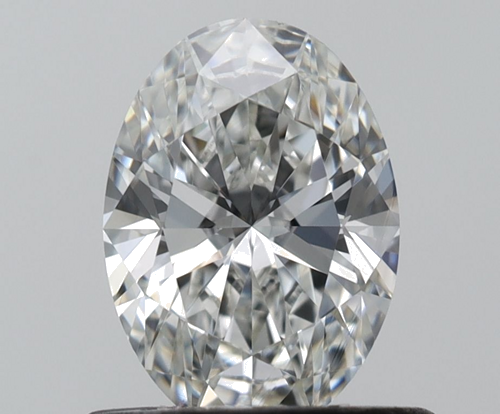0.6 carat G-VVS1 Natūralus Oval Deimantas (1)