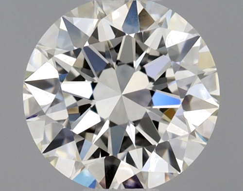 0.5 carat H-VVS1 Excellent cut Natūralus Round Deimantas (1)