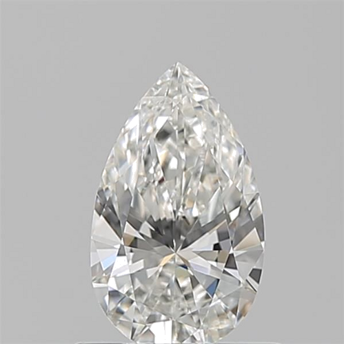 0.6 carat G-VVS1 Natūralus Pear Deimantas (1)