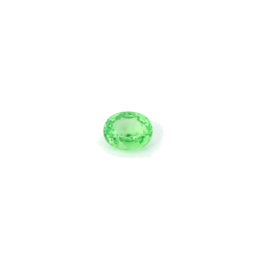 0.42 carat GREEN Oval Garnet (1)