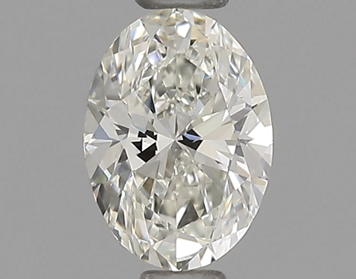 0.45 carat I-VVS2 Natūralus Oval Deimantas (1)
