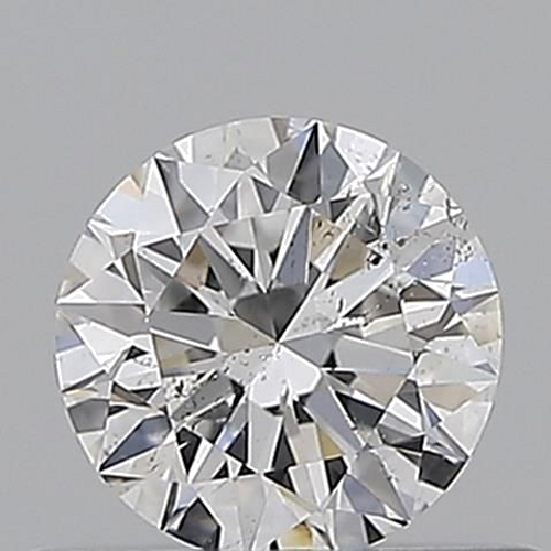 0.5 carat D-SI2 Excellent cut Natūralus Round Deimantas (1)