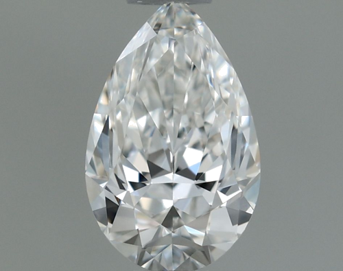0.5 carat G-VVS1 Natūralus Pear Deimantas (1)