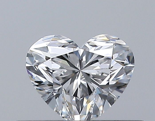 0.3 carat E-VVS1 Natūralus Heart Deimantas (1)
