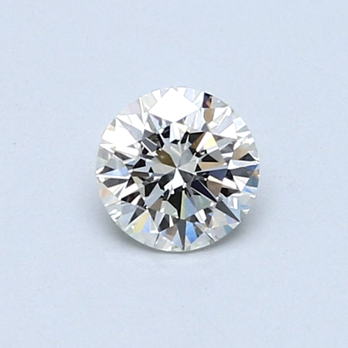 0.45 carat H-VVS2 Very Good cut Natūralus Round Deimantas (1)