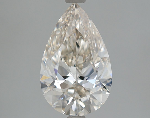 2.02 carat K-VS1 Natūralus Pear Deimantas (1)