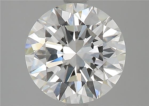 2.01 carat H-IF Excellent cut Natūralus Round Deimantas (1)