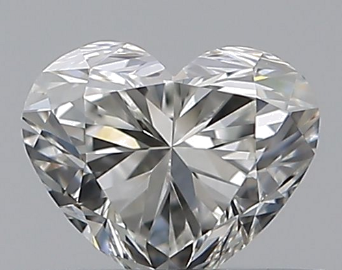 0.33 carat H-VVS1 Natūralus Heart Deimantas (1)