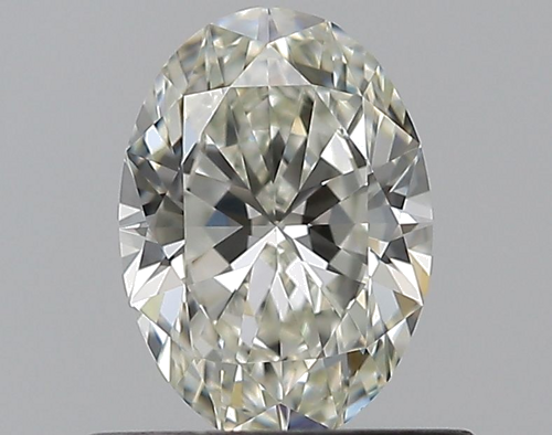0.58 carat I-VVS1 Natūralus Oval Deimantas (1)