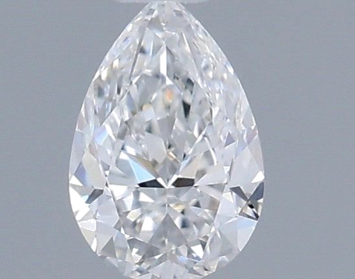 0.3 carat E-SI1 Natūralus Pear Deimantas (1)