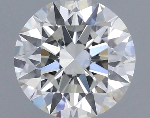 0.37 carat I-VVS2 Excellent cut Natūralus Round Deimantas (1)