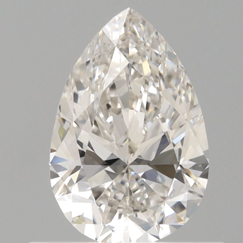 0.6 carat H-VVS2 Natūralus Pear Deimantas (1)