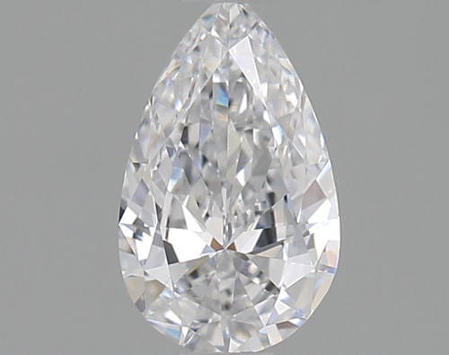 0.43 carat D-VVS1 Natūralus Pear Deimantas (1)