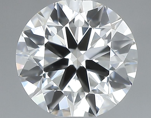 0.5 carat J-VVS2 Very Good cut Natūralus Round Deimantas (1)