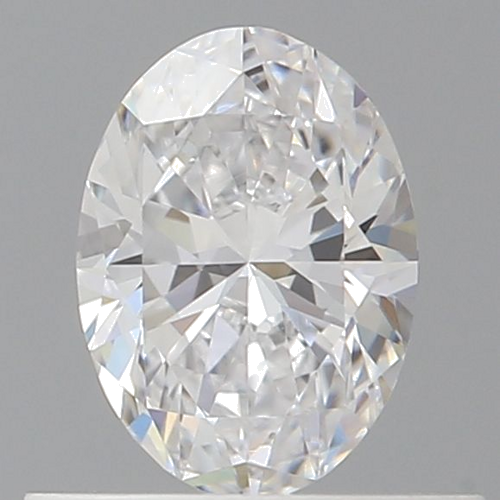 0.5 carat D-VVS2 Natūralus Oval Deimantas (1)