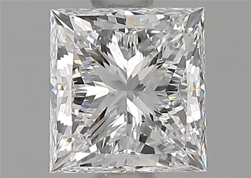 1.01 carat D-VS2 Natūralus Princess Deimantas (1)