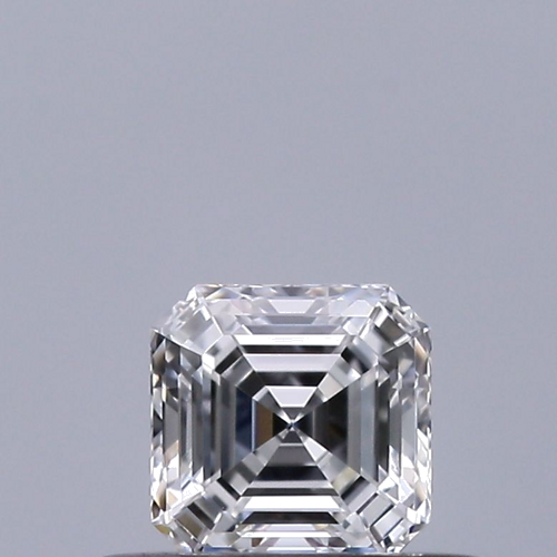 0.32 carat D-VVS1 Natūralus Asscher Deimantas (1)