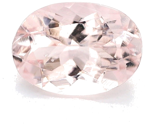 0.67 carat PINK Oval Morganite (1)