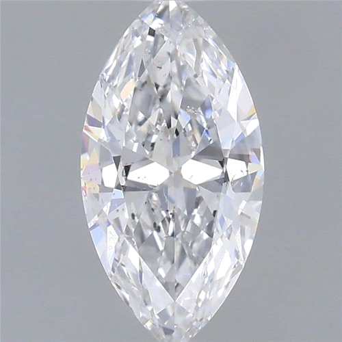 0.41 carat D-SI2 Natūralus Marquise Deimantas (1)