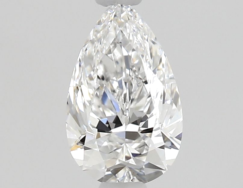 0.55 carat D-IF Natūralus Pear Deimantas (1)