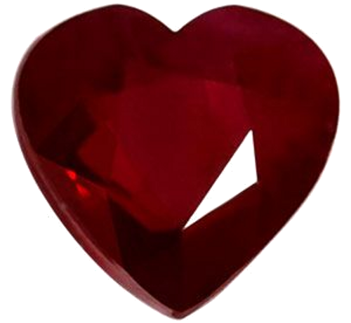 1.02 carat RED Heart Rubinas (1)