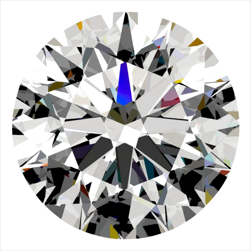 0.3 carat H-SI1 Excellent cut Natūralus Round Deimantas (1)