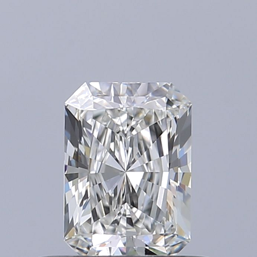 0.45 carat F-VVS1 Natūralus Radiant Deimantas (1)