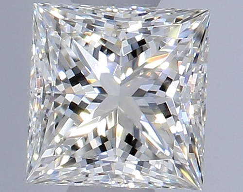 0.5 carat G-IF Natūralus Princess Deimantas (1)