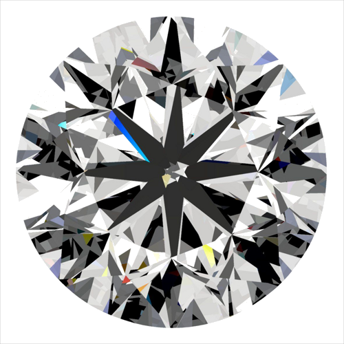 0.3 carat K-SI1 Very Good cut Natūralus Round Deimantas (1)