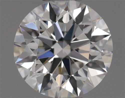 0.43 carat H-VVS1 Excellent cut Natūralus Round Deimantas (1)