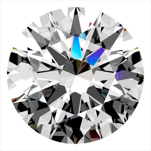 0.32 carat D-VVS1 Excellent cut Natūralus Round Deimantas (1)