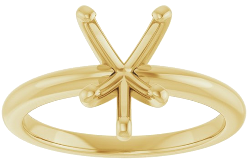 Sužadėtuvių Žiedas „Solitaire“ 585 Geltonojo Aukso Pear Shape 10mm x 7mm (3)