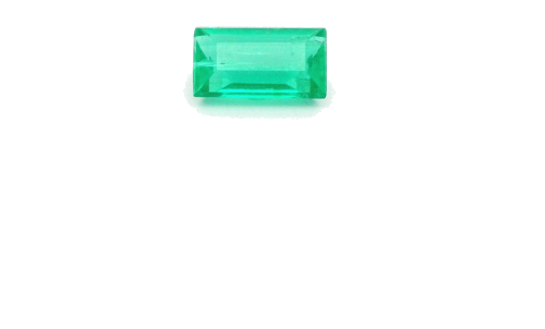 0.4 carat GREEN STEP cut Octagonal Smaragdas (1)