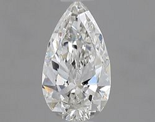 0.59 carat G-VS1 Natūralus Pear Deimantas (1)