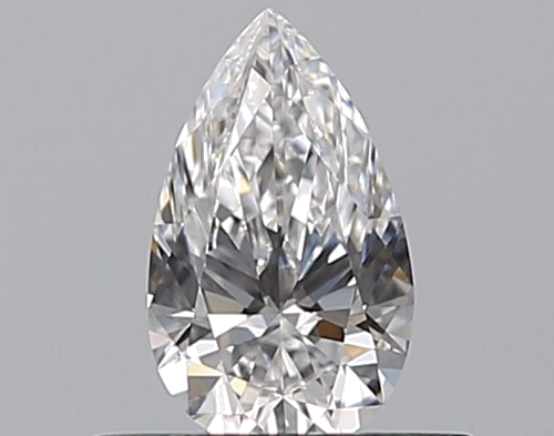 0.41 carat D-VVS1 Natūralus Pear Deimantas (1)