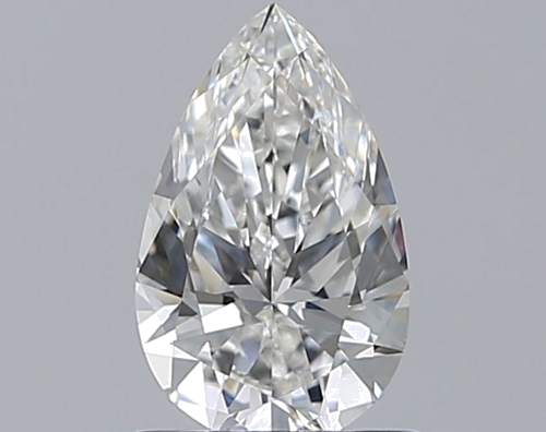 0.8 carat G-VVS2 Natūralus Pear Deimantas (1)