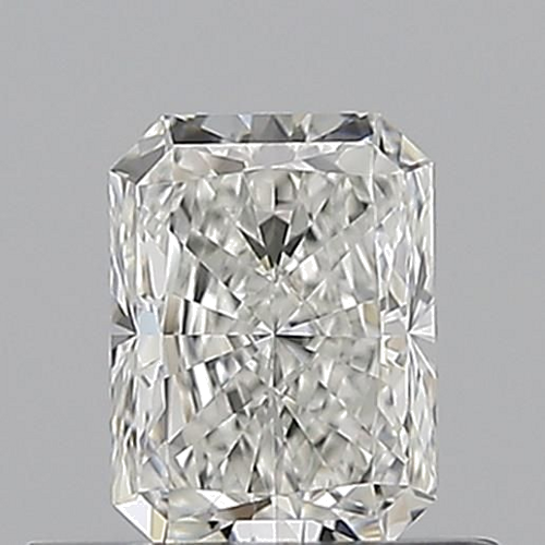 0.51 carat H-VVS1 Natūralus Radiant Deimantas (1)