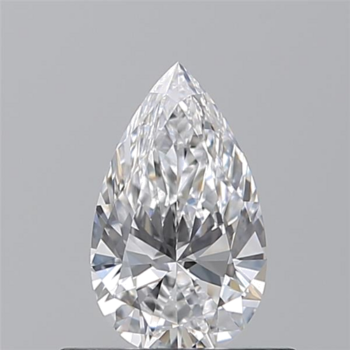 0.53 carat D-VS1 Natūralus Pear Deimantas (1)