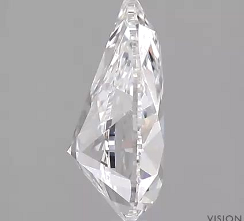 2.01 carat E-VS2 Natūralus Pear Deimantas (1)