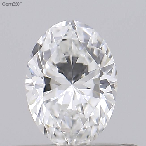 0.3 carat F-SI1 Natūralus Oval Deimantas (1)