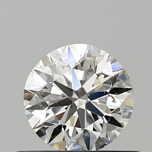 0.5 carat F-SI1 Very Good cut Natūralus Round Deimantas (1)