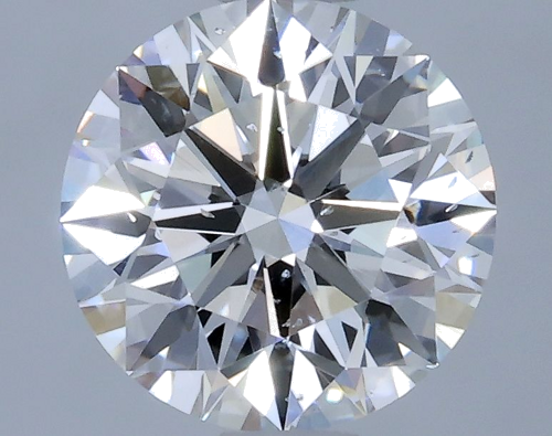 0.6 carat F-SI2 Excellent cut Natūralus Round Deimantas (1)