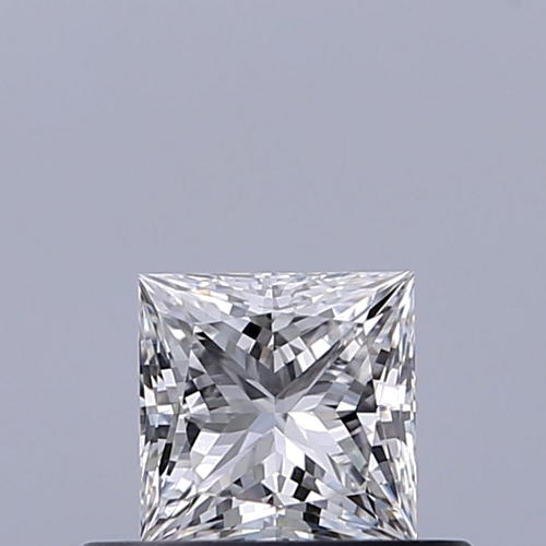 0.41 carat E-IF Natūralus Princess Deimantas (1)