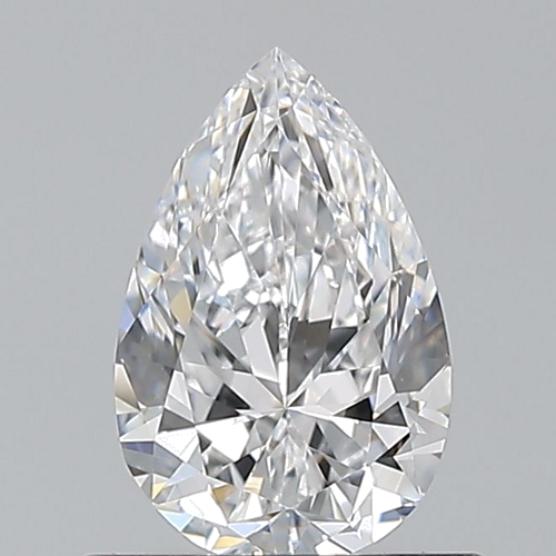 0.7 carat E-VVS2 Natūralus Pear Deimantas (1)